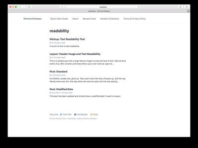 archive taxonomy layout example