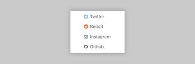 Reddit link in author profile with color